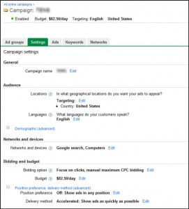 Configure Settings Configure Settings