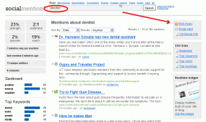 Social Mention RSS Social Mention RSS