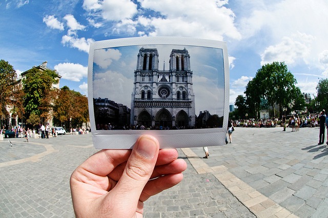 Cathdrale Notre Dame de Paris - Instax Windows