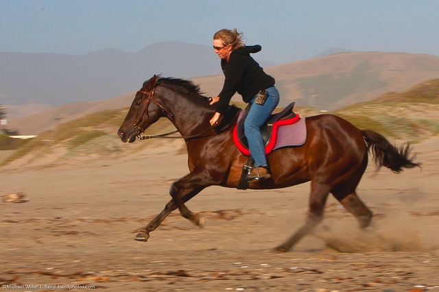 horse riding