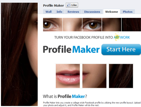 facebook profile picture size. Profile Maker. Profile Maker. This Facebook application is still new, 