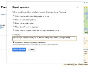 Report a problem Duplicate Listing