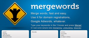 merge words - 1