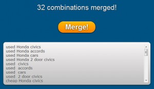 merge words - 2