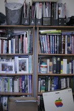 lots of books on shelves