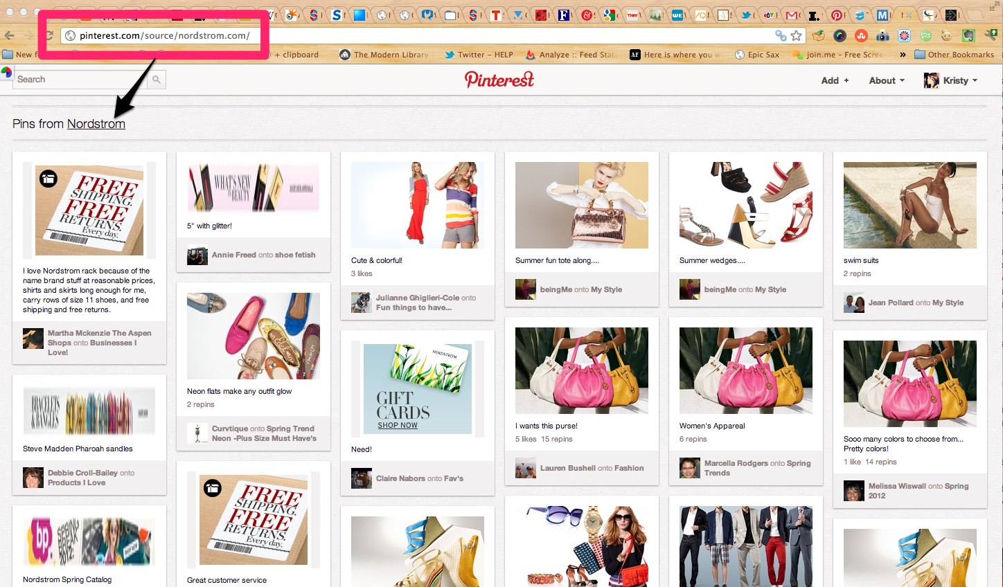 how to search for people on pinterest