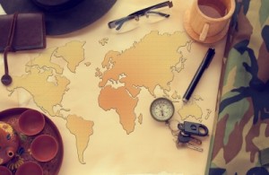 world map