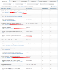 Open Site Explorer