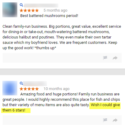 Good Reviews Make All the Difference