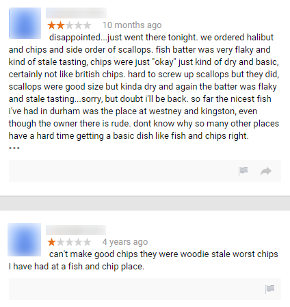 A Local Fish N Chip Restaurant