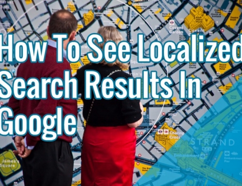 Get Local Results Without Google's Change Location Search Filter Tool