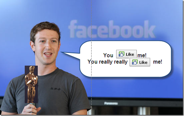 Facebook Oscar Win